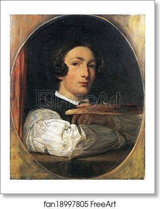 Free art print of Self-Portrait by Frederick Leighton