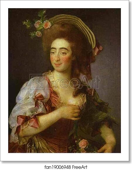 Free art print of Portrait of Anna Davia (D'Avia) Bernucci by Dmitry Levitzky Free art print of Portrait of Anna Davia (D'Avia) Bernucci by Dmitry Levitzky