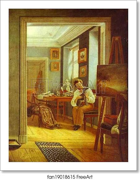 Free art print of An Artist's Room by Kapiton Zelentsov Free art print of An Artist's Room by Kapiton Zelentsov