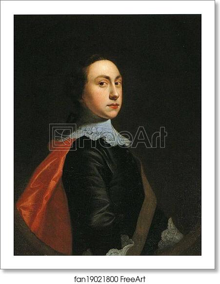 Free art print of Self-Portrait at the Age of about Twenty by Joseph Wright Of Derby