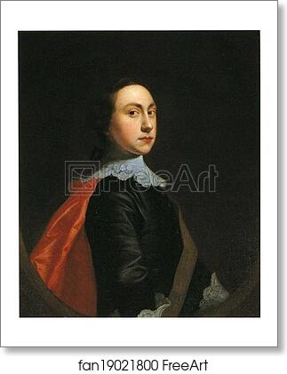 Free art print of Self-Portrait at the Age of about Twenty by Joseph Wright Of Derby