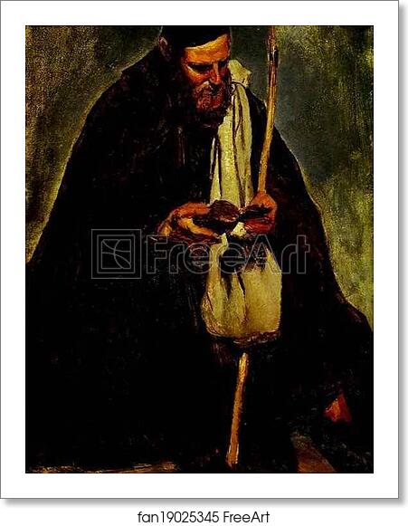 Free art print of Seated Italian Monk, Reading, Rome by Jean-Baptiste-Camille Corot Free art print of Seated Italian Monk, Reading, Rome by Jean-Baptiste-Camille Corot