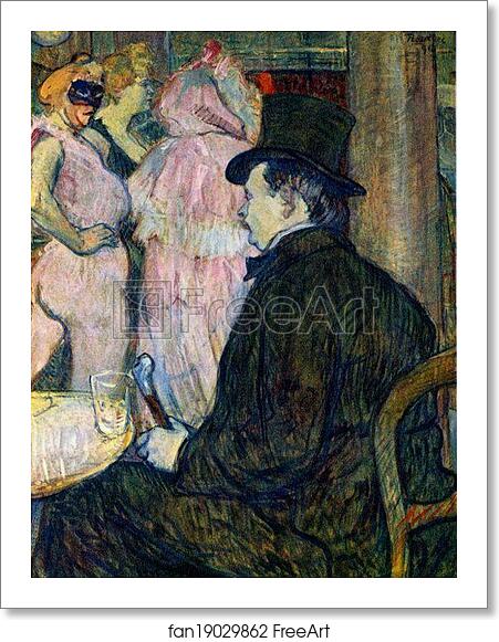 Free art print of Maxime Dethomas: At the Ball of the Opéra by Henri De Toulouse-Lautrec Free art print of Maxime Dethomas: At the Ball of the Opéra by Henri De Toulouse-Lautrec