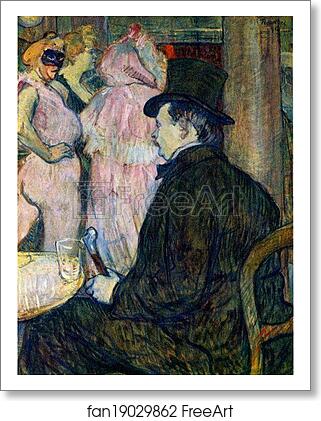 Free art print of Maxime Dethomas: At the Ball of the Opéra by Henri De Toulouse-Lautrec Free art print of Maxime Dethomas: At the Ball of the Opéra by Henri De Toulouse-Lautrec