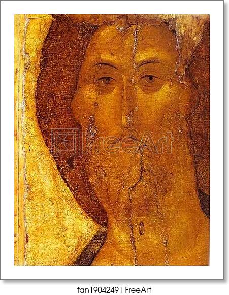 Free art print of Our Savior. Detail by Andrei Rublev Free art print of Our Savior. Detail by Andrei Rublev