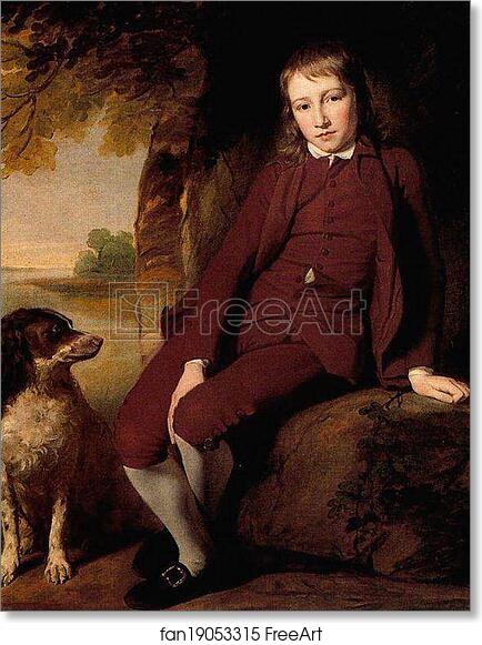 Free art print of Master Ward by George Romney