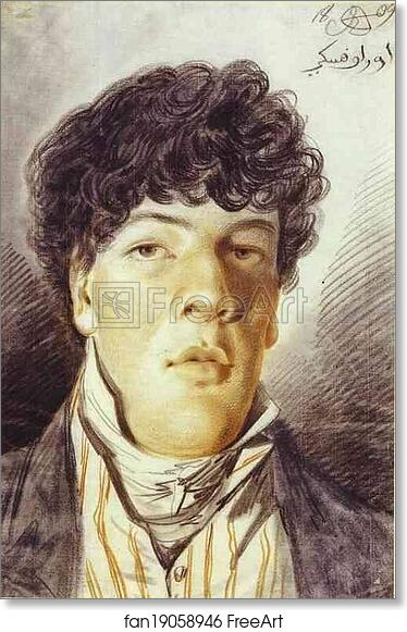 Free art print of Portrait of a Ballet Dancer L.-A. Duport by Alexander Orlowski