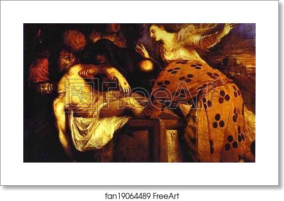 Free art print of The Entombment by Titian
