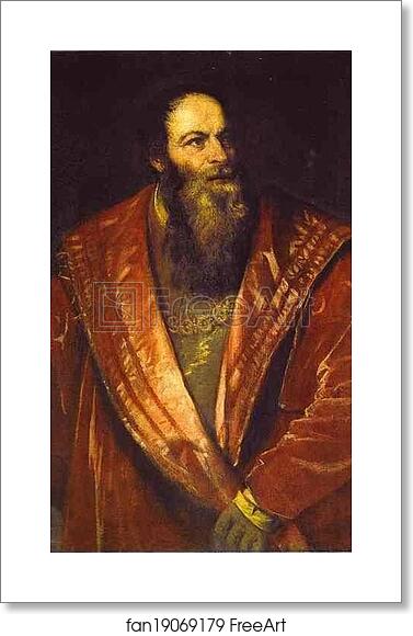 Free art print of Portrait of Pietro Aretino by Titian Free art print of Portrait of Pietro Aretino by Titian