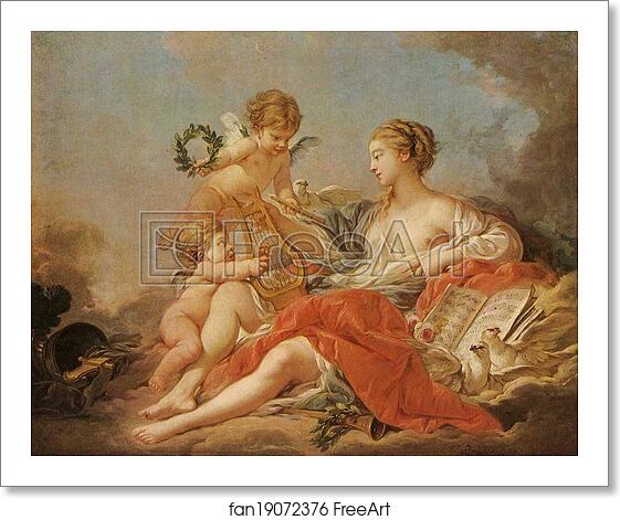 Free art print of Allegory of Music by François Boucher Free art print of Allegory of Music by François Boucher