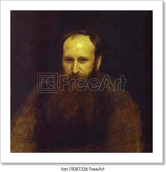 Free art print of Portrait of the Artist Vasily Vereshchagin by Ivan Kramskoy