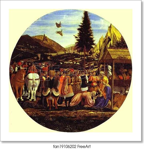 Free art print of The Adoration of the Magi by Domenico Veneziano Free art print of The Adoration of the Magi by Domenico Veneziano