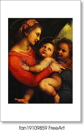 Free art print of Madonna della Tenda by Raphael Free art print of Madonna della Tenda by Raphael
