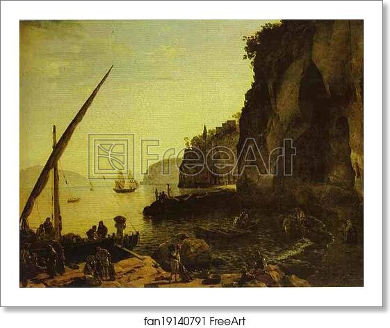 Free art print of View of Sorrento by Sylvester Shchedrin Free art print of View of Sorrento by Sylvester Shchedrin
