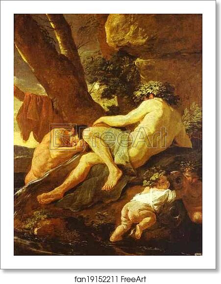 Free art print of Midas Bathing in Pactolus by Nicolas Poussin Free art print of Midas Bathing in Pactolus by Nicolas Poussin