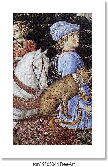 Free art print of Procession of the Magus Caspar. Detail by Benozzo Gozzoli Free art print of Procession of the Magus Caspar. Detail by Benozzo Gozzoli