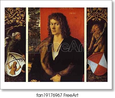 Free art print of Portrait of Oswolt Krel by Albrecht Dürer Free art print of Portrait of Oswolt Krel by Albrecht Dürer