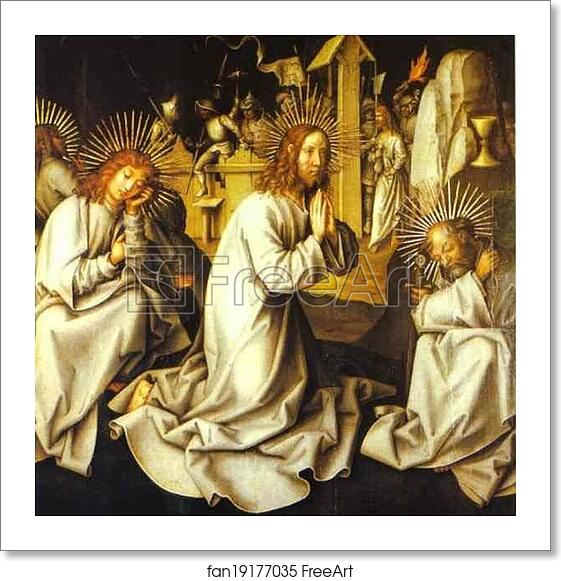 Free art print of The Agony in the Garden by Hans Holbein The Elder Free art print of The Agony in the Garden by Hans Holbein The Elder