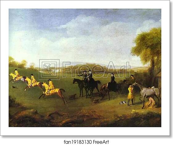 Free art print of Racehorses Belonging to the Duke of Richmond Exercising at Goodwood by George Stubbs Free art print of Racehorses Belonging to the Duke of Richmond Exercising at Goodwood by George Stubbs