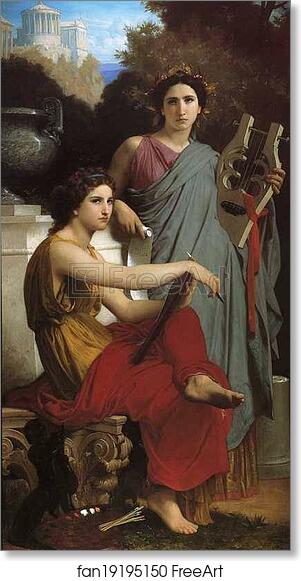 Free art print of Art and Literature by William-Adolphe Bouguereau