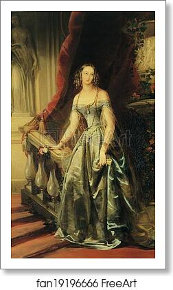 Free art print of Portrait of Grand Duchess Olga Nikolaevna by Christina Robertson
