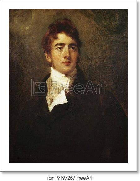 Free art print of The Hon. William Lamb, MP (Later Lord Melbourne) (1779-1848) by Sir Thomas Lawrence Free art print of The Hon. William Lamb, MP (Later Lord Melbourne) (1779-1848) by Sir Thomas Lawrence