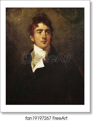Free art print of The Hon. William Lamb, MP (Later Lord Melbourne) (1779-1848) by Sir Thomas Lawrence