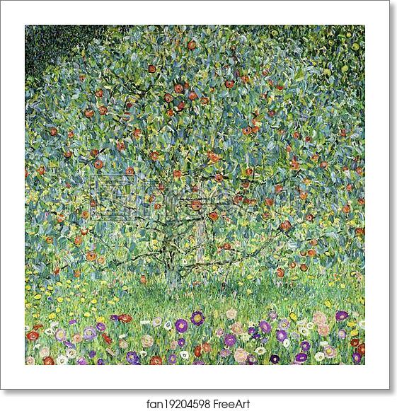 Free art print of Apple Tree I by Gustav Klimt Free art print of Apple Tree I by Gustav Klimt