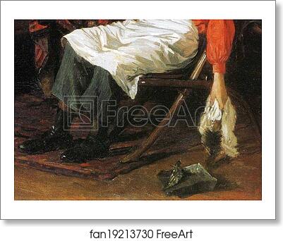 Free art print of When the Master is Out. Detail by Vladimir Makovsky
