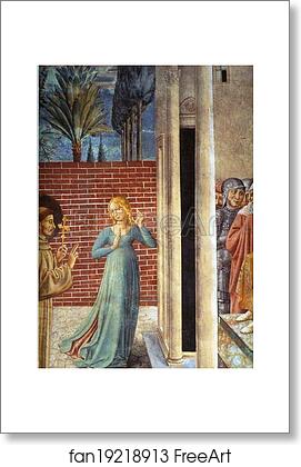 Free art print of Trial by Fire Before the Sultan by Benozzo Gozzoli Free art print of Trial by Fire Before the Sultan by Benozzo Gozzoli