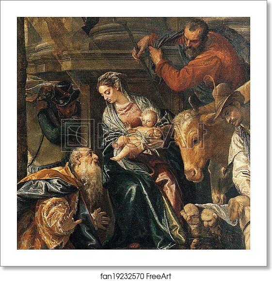 Free art print of The Adoration of the Kings. Detail by Paolo Veronese Free art print of The Adoration of the Kings. Detail by Paolo Veronese