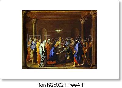 Free art print of The Marriage of the Virgin by Nicolas Poussin