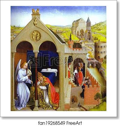 Free art print of Dream of Pope Sergius by Rogier Van Der Weyden Free art print of Dream of Pope Sergius by Rogier Van Der Weyden