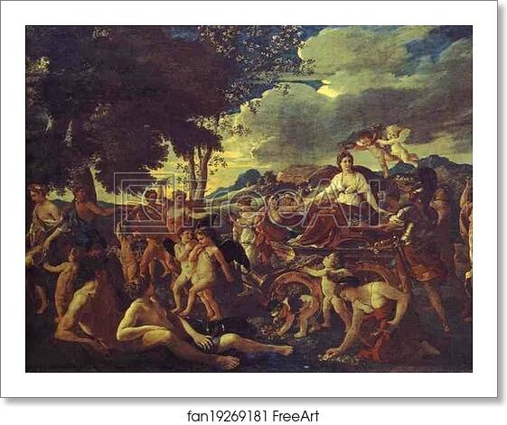 Free art print of The Triumph of Flora by Nicolas Poussin Free art print of The Triumph of Flora by Nicolas Poussin