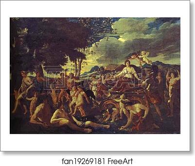 Free art print of The Triumph of Flora by Nicolas Poussin