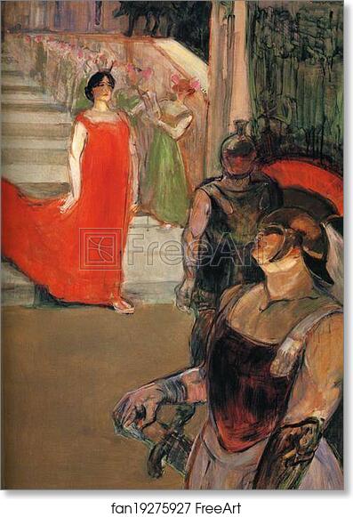 Free art print of The Opera " by Henri De Toulouse-Lautrec