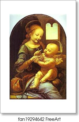 Free art print of Madonna Benois by Leonardo Da Vinci Free art print of Madonna Benois by Leonardo Da Vinci