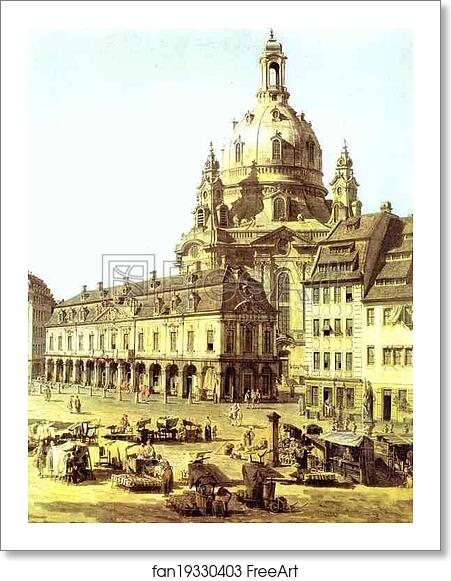 Free art print of The New Market Square in Dresden, Seen from the Judenhof. Detail by Bernardo Bellotto Free art print of The New Market Square in Dresden, Seen from the Judenhof. Detail by Bernardo Bellotto