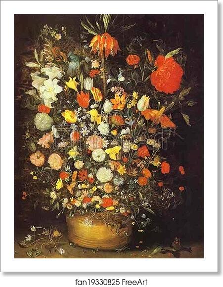 Free art print of Vase with Flowers by Jan Brueghel The Elder Free art print of Vase with Flowers by Jan Brueghel The Elder