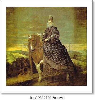 Free art print of Queen Margarita on Horseback by Diego Velázquez Free art print of Queen Margarita on Horseback by Diego Velázquez
