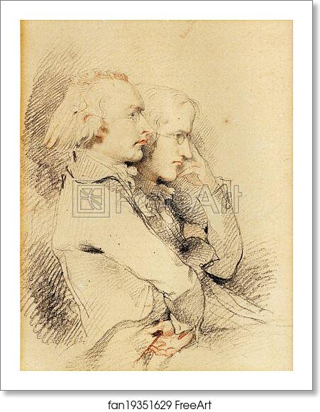 Free art print of William Godwin and Thomas Holcroft by Sir Thomas Lawrence Free art print of William Godwin and Thomas Holcroft by Sir Thomas Lawrence