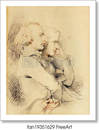 Free art print of William Godwin and Thomas Holcroft by Sir Thomas Lawrence