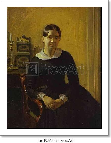 Free art print of Portrait of Anna Zhdanovich by Pavel Fedotov Free art print of Portrait of Anna Zhdanovich by Pavel Fedotov