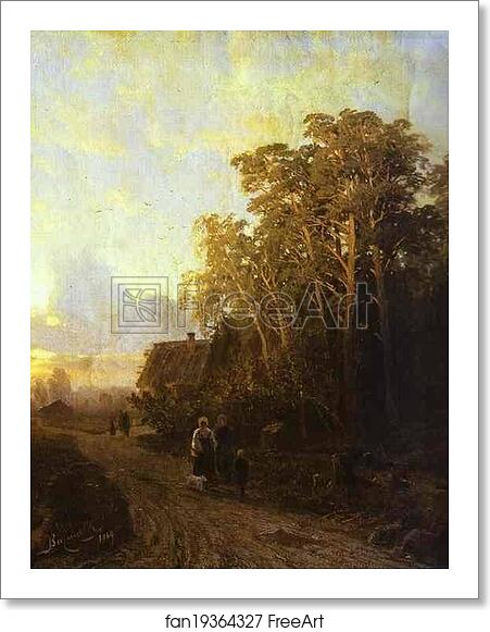 Free art print of Evening by Feodor Vasilyev Free art print of Evening by Feodor Vasilyev