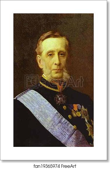 Free art print of Portrait of Piotr Valuyev by Ivan Kramskoy Free art print of Portrait of Piotr Valuyev by Ivan Kramskoy