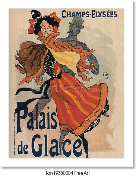 Free art print of Champs-Elysées Palais de Glace 1896 by Jules Chéret Free art print of Champs-Elysées Palais de Glace 1896 by Jules Chéret