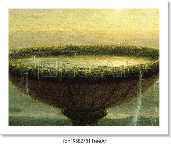 Free art print of The Titan's Goblet. Detail by Thomas Cole Free art print of The Titan's Goblet. Detail by Thomas Cole