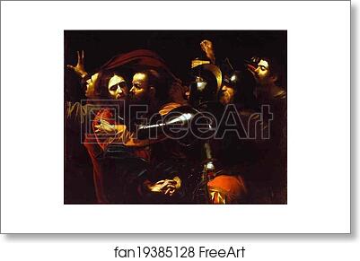Free art print of The Betrayal of Christ by Caravaggio Free art print of The Betrayal of Christ by Caravaggio