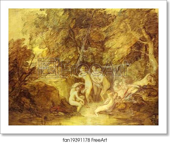 Free art print of Diana and Actaeon by Thomas Gainsborough Free art print of Diana and Actaeon by Thomas Gainsborough