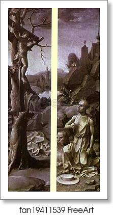 Free art print of St. Jerome Penitent by Jan Gossaert, Called Mabuse